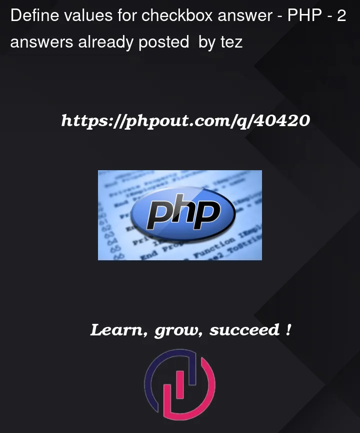 Question 40420 in PHP