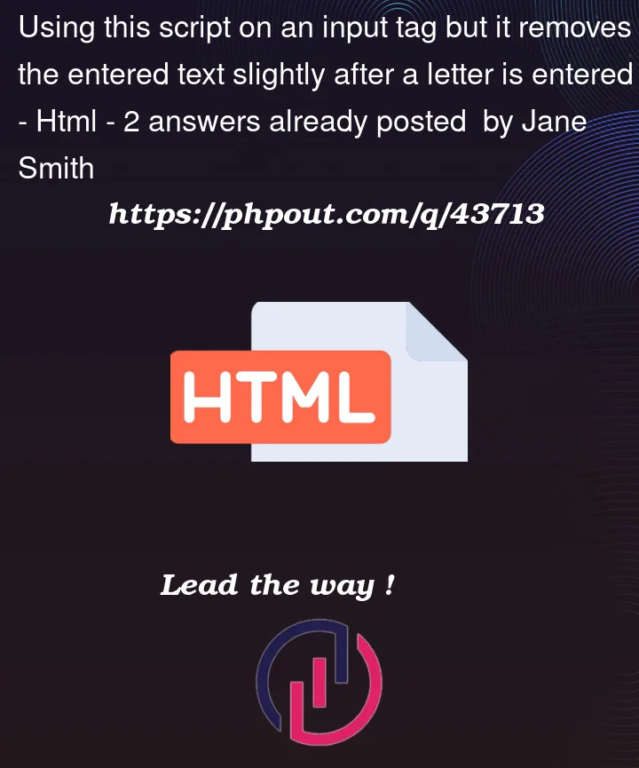 Question 43713 in Html