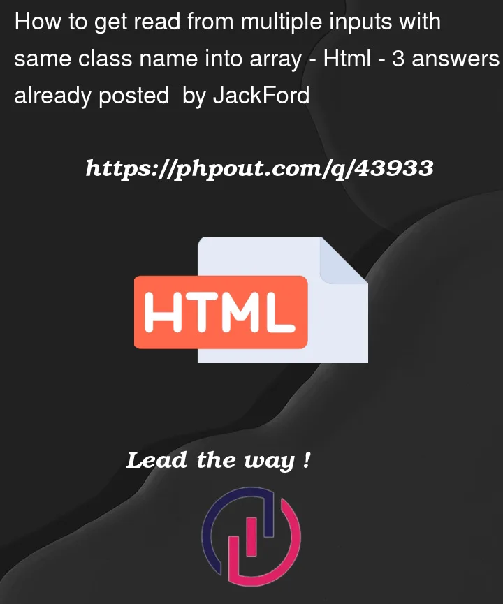 Question 43933 in Html