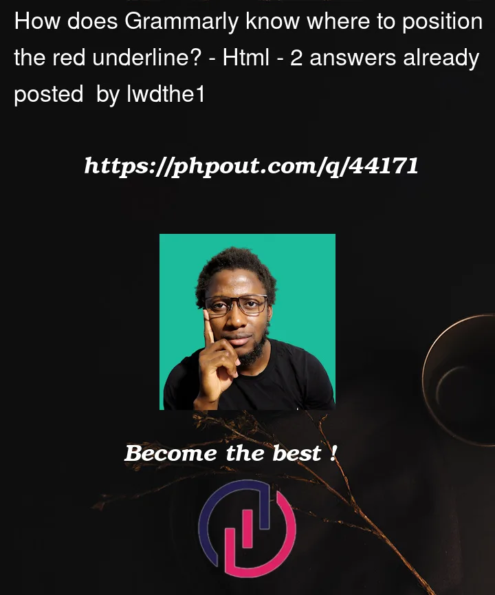 Question 44171 in Html