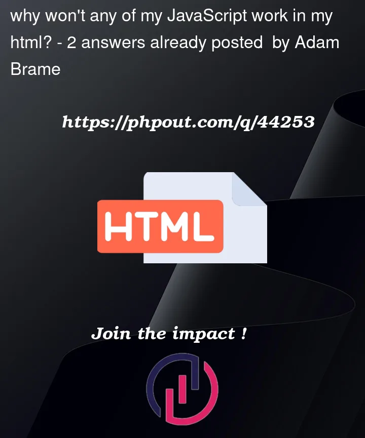 Question 44253 in Html