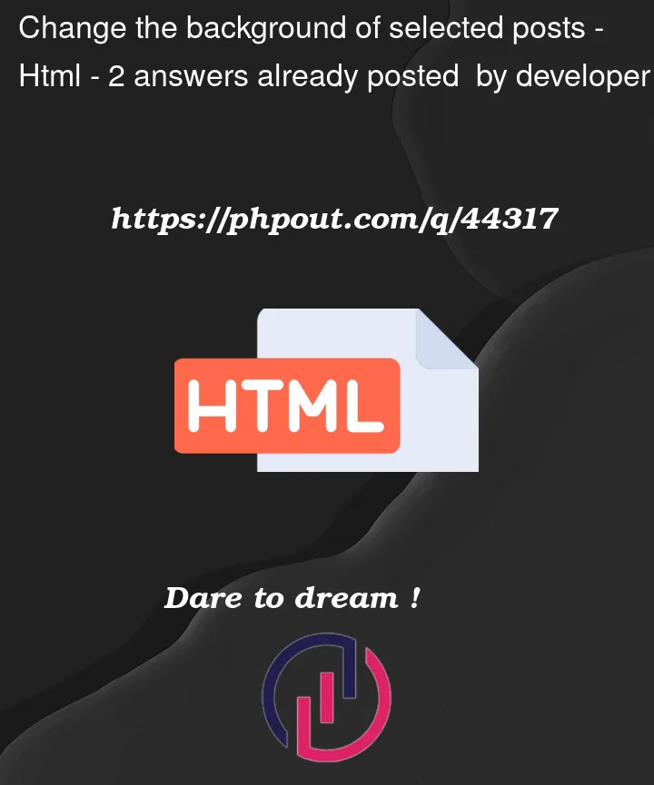 Question 44317 in Html