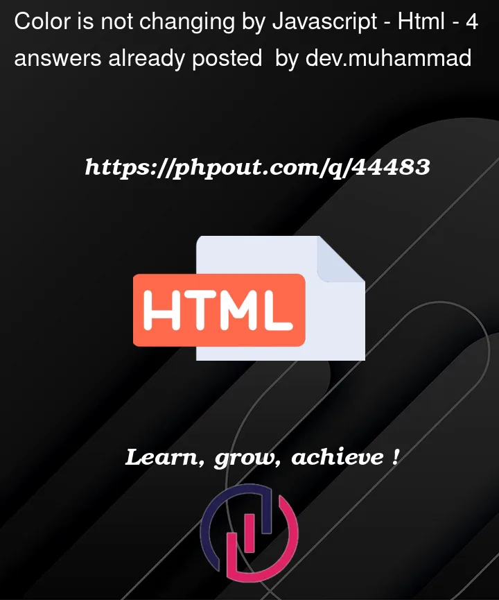 Question 44483 in Html