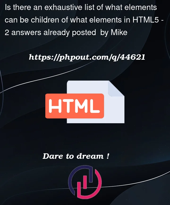 Question 44621 in Html