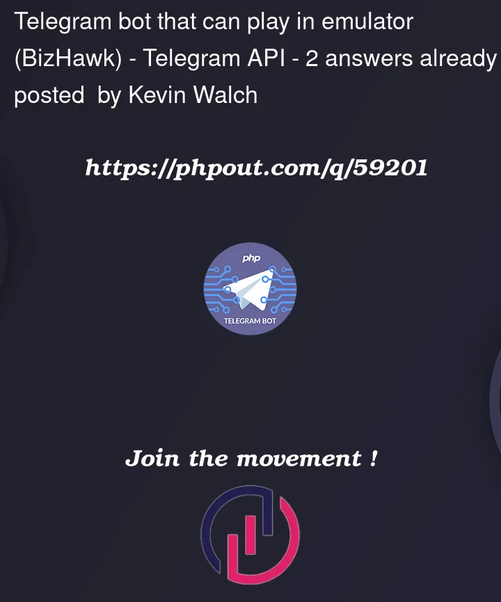 Question 59201 in Telegram API