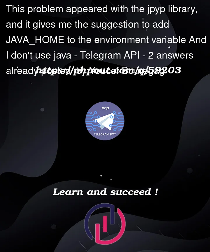 Question 59203 in Telegram API