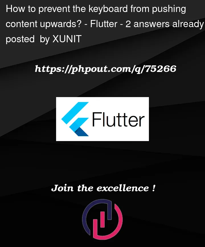 Question 75266 in Flutter