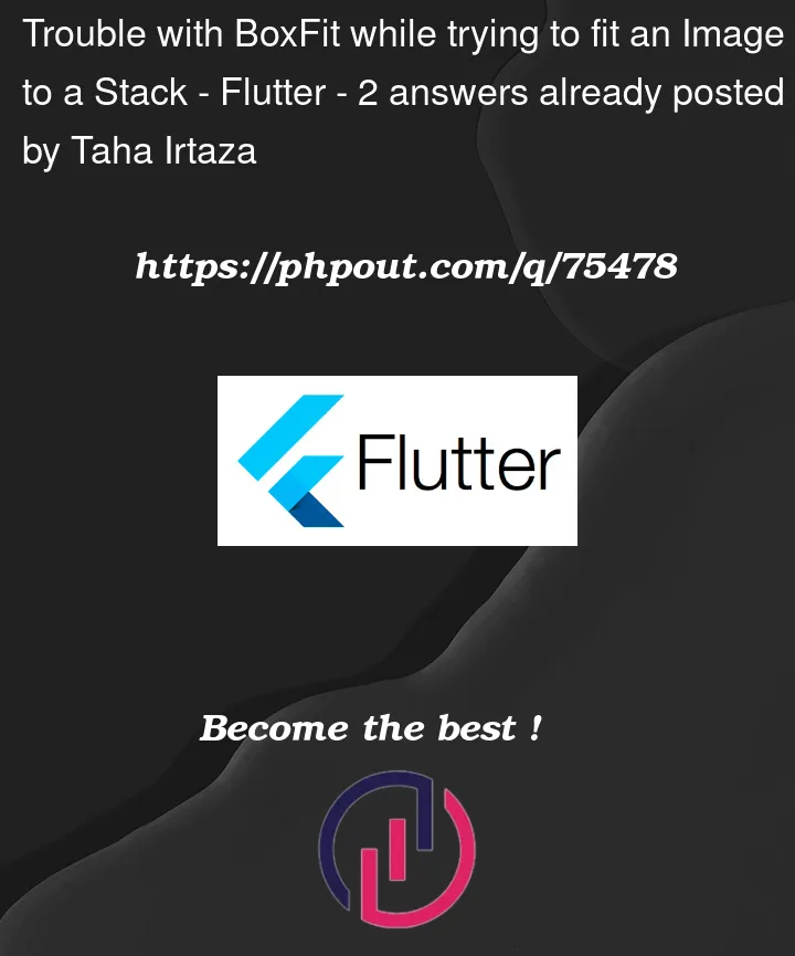 Question 75478 in Flutter