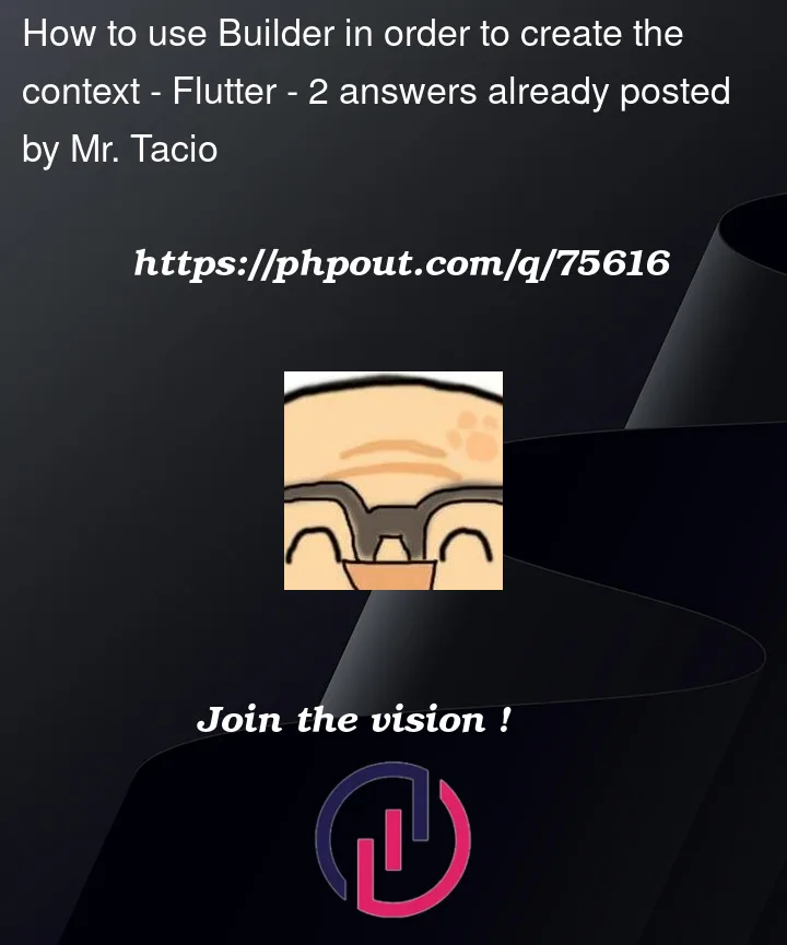 Question 75616 in Flutter