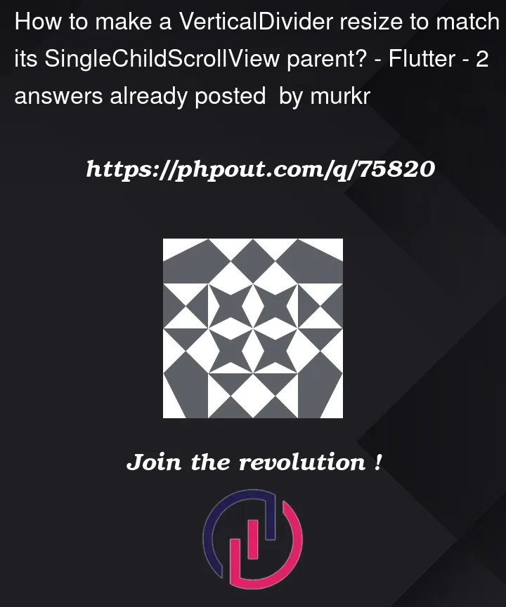 Question 75820 in Flutter
