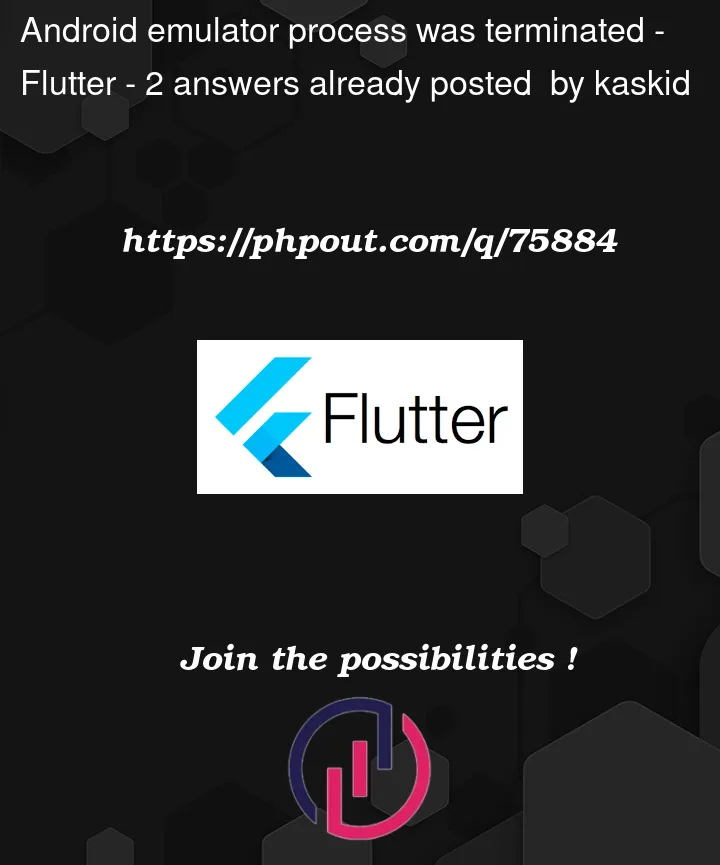 Question 75884 in Flutter