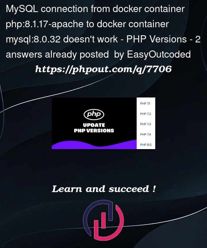 Question 7706 in PHP Versions