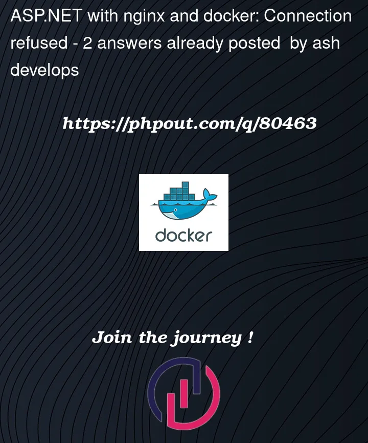 Question 80463 in Docker