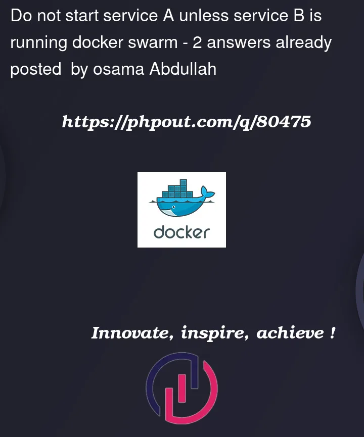 Question 80475 in Docker