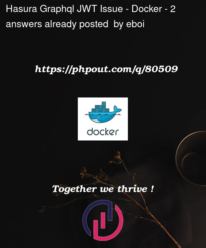 Question 80509 in Docker