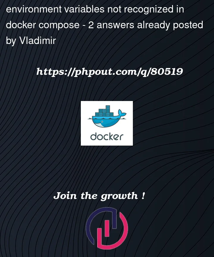 Question 80519 in Docker