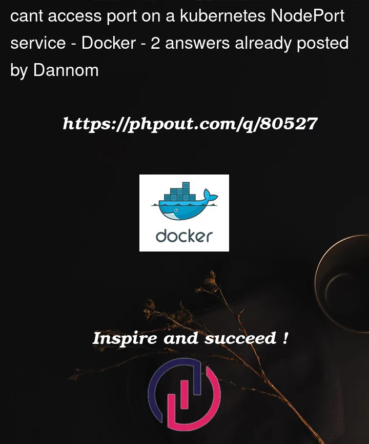 Question 80527 in Docker