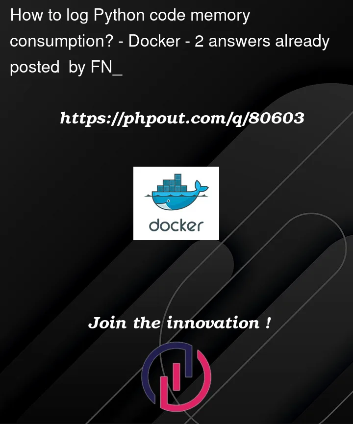 Question 80603 in Docker