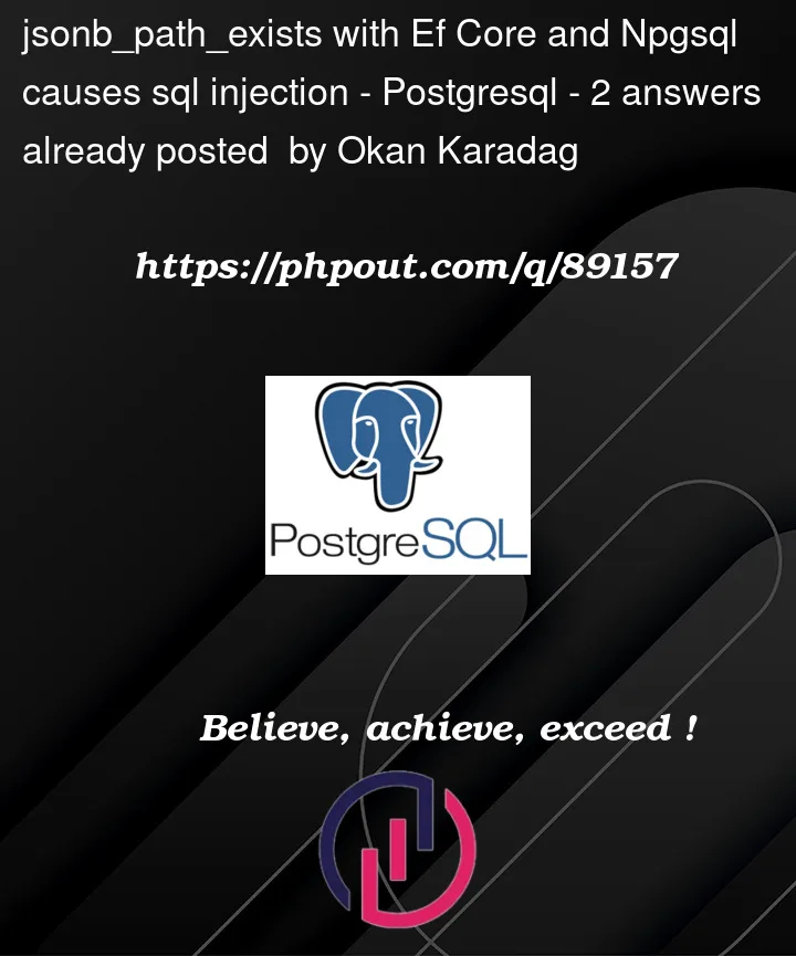 Question 89157 in PostgreSQL