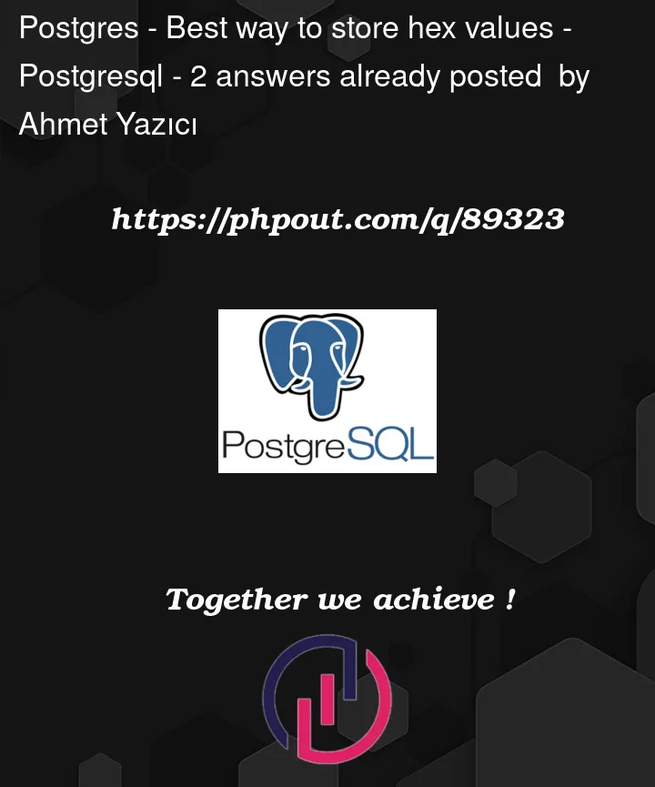 Question 89323 in PostgreSQL