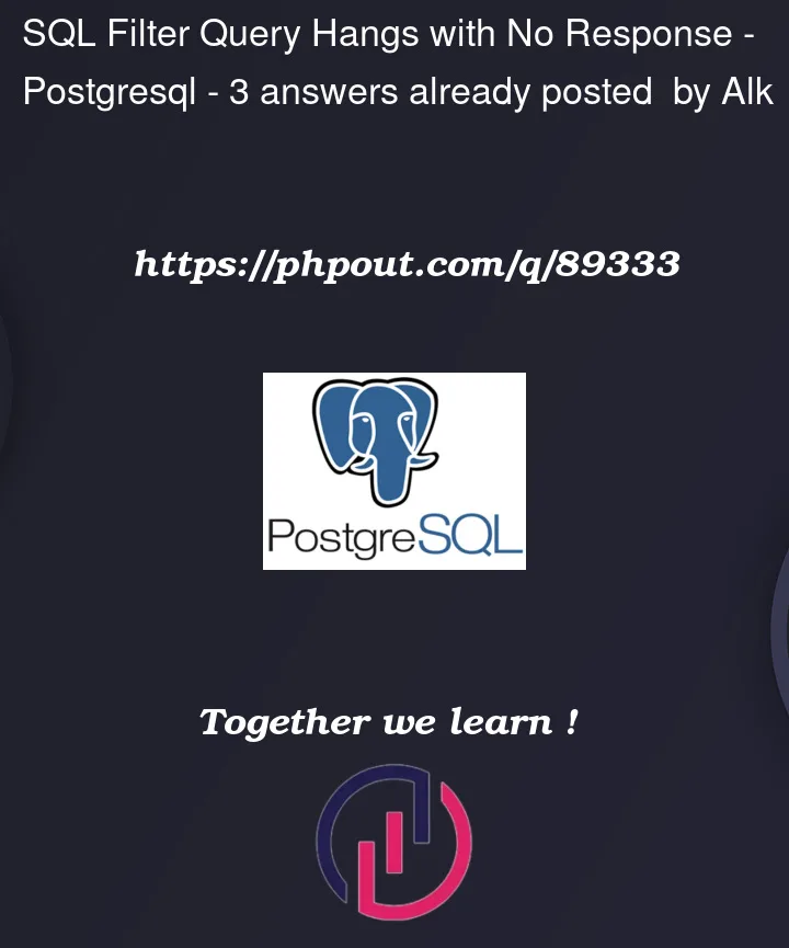 Question 89333 in PostgreSQL