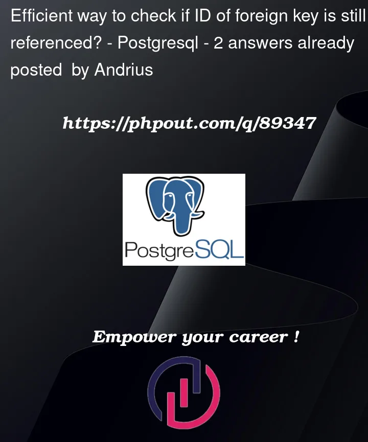 Question 89347 in PostgreSQL