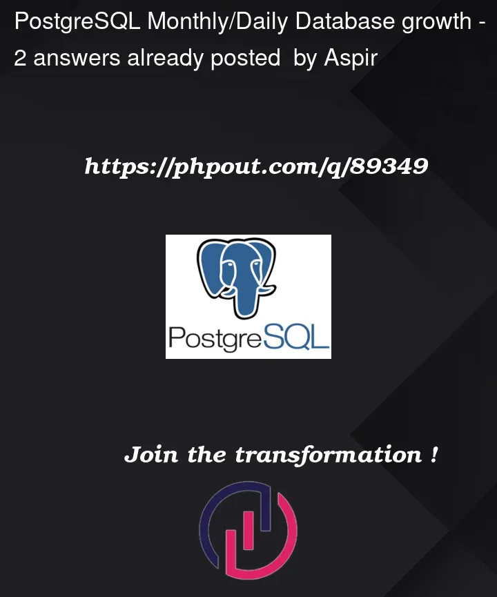 Question 89349 in PostgreSQL