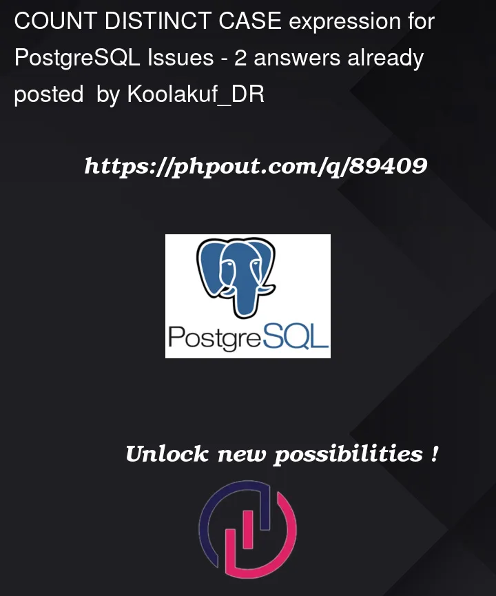 Question 89409 in PostgreSQL