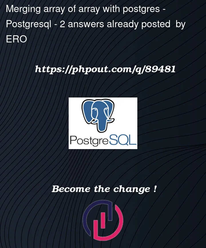 Question 89481 in PostgreSQL