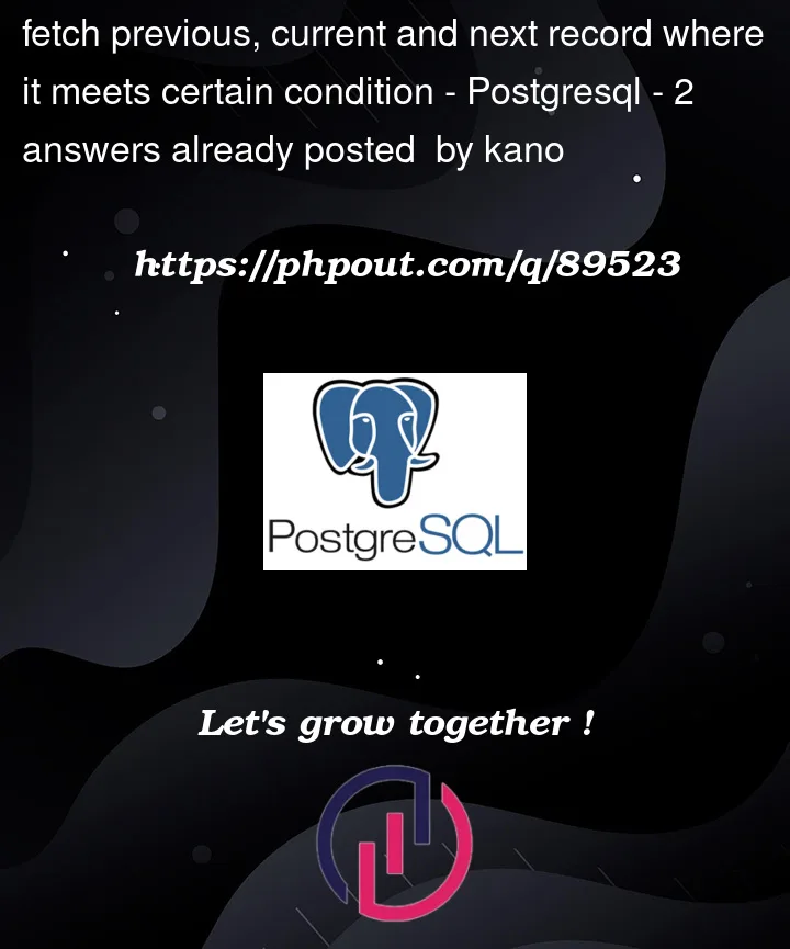 Question 89523 in PostgreSQL