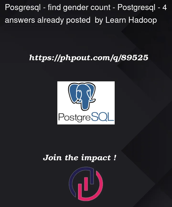 Question 89525 in PostgreSQL