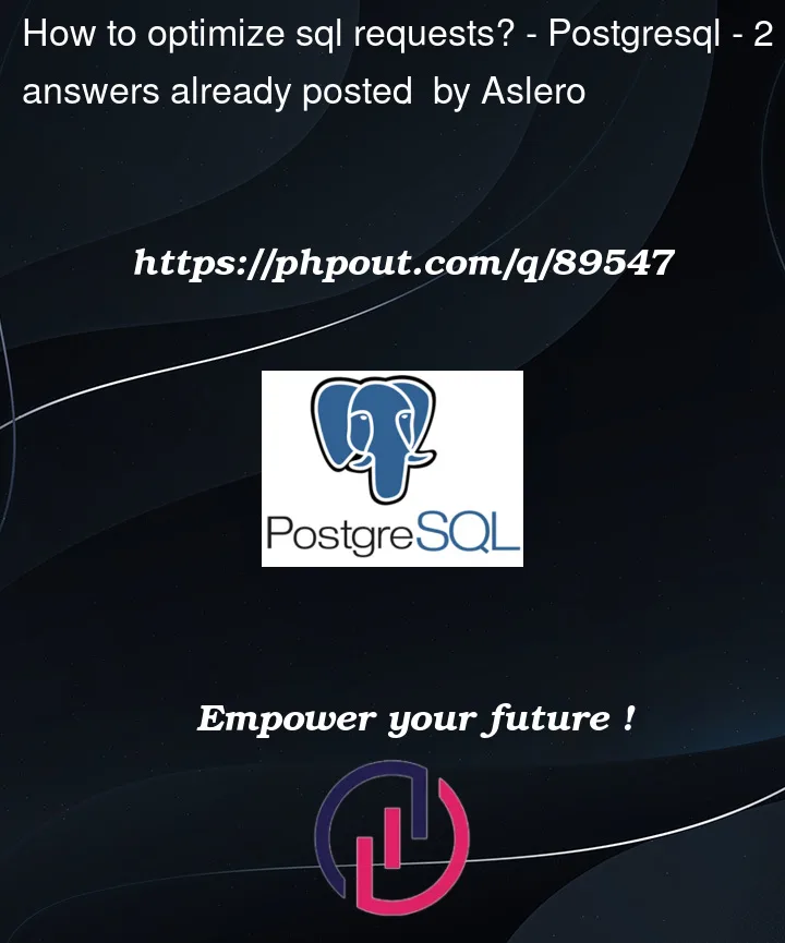 Question 89547 in PostgreSQL