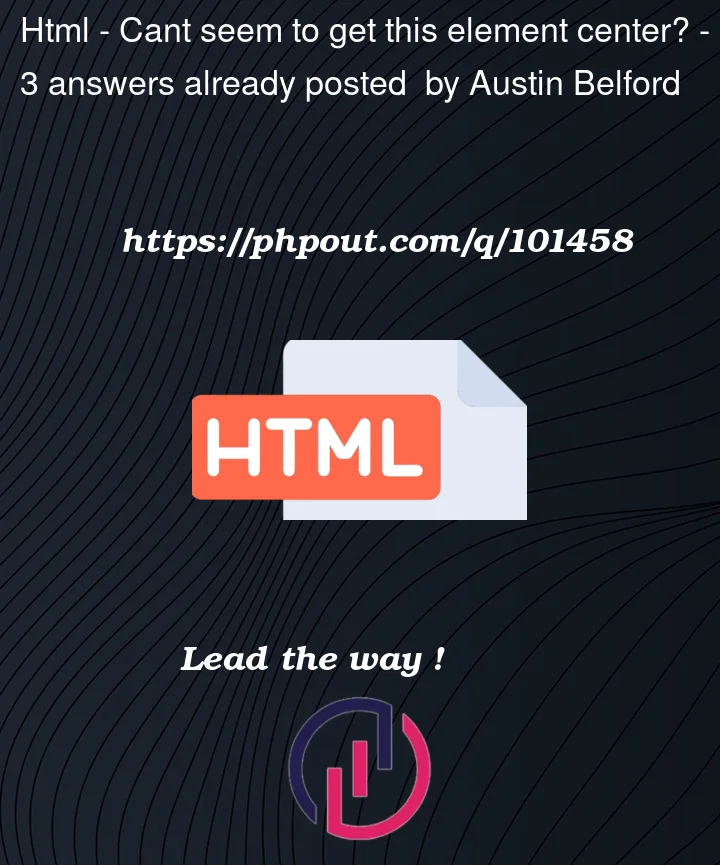 Question 101458 in Html