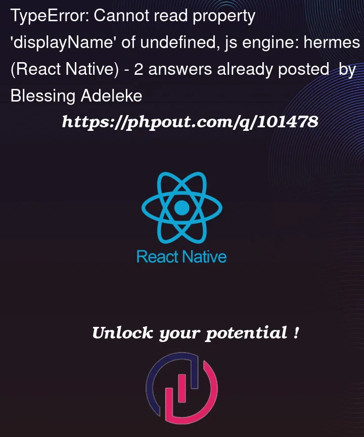 Question 101478 in React native