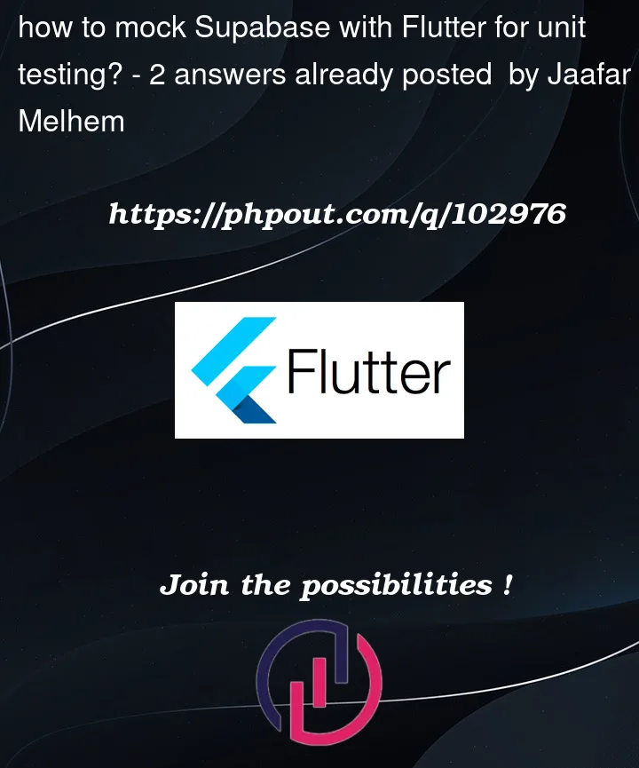 Question 102976 in Flutter