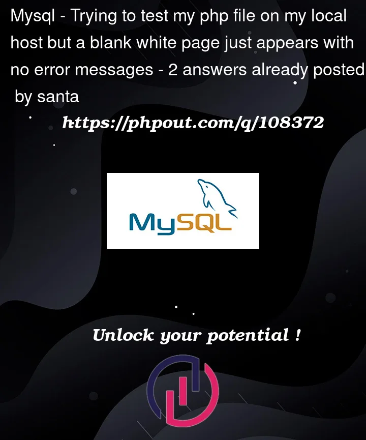 Question 108372 in Mysql