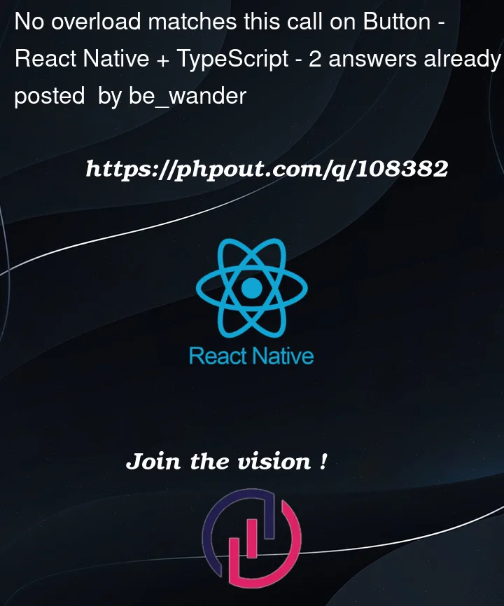 Question 108382 in React native