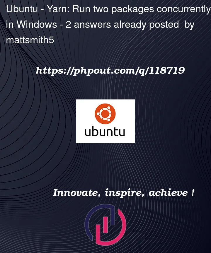 Question 118719 in Ubuntu