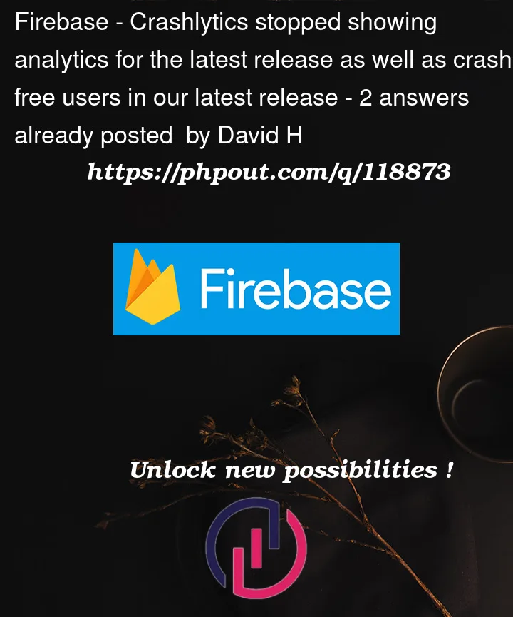 Question 118873 in Firebase