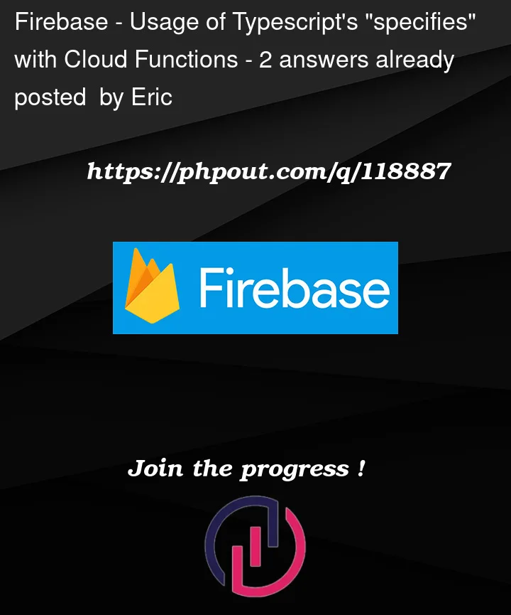 Question 118887 in Firebase