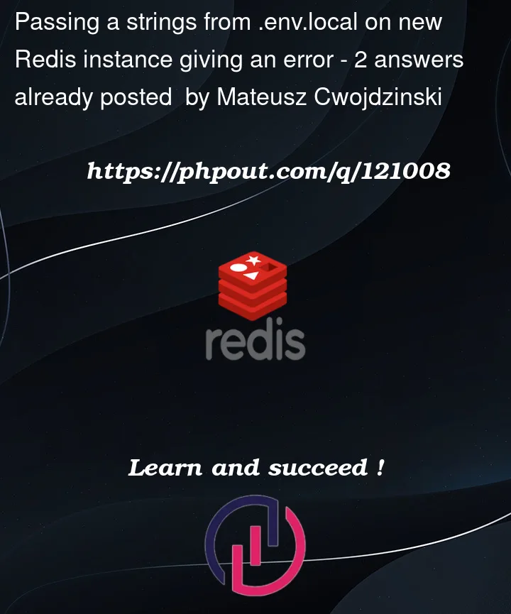 Question 121008 in Redis