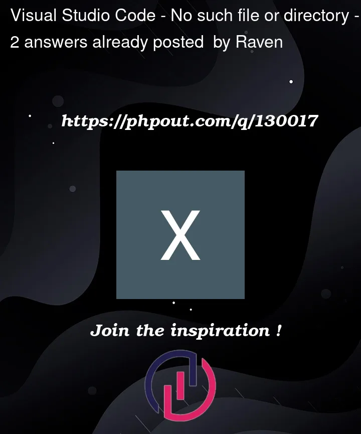 Question 130017 in Visual Studio Code