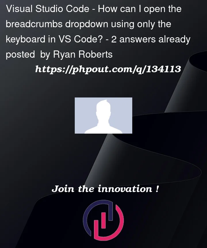 Question 134113 in Visual Studio Code