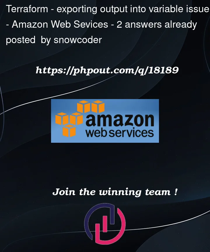 Question 18189 in Amazon Web Sevices