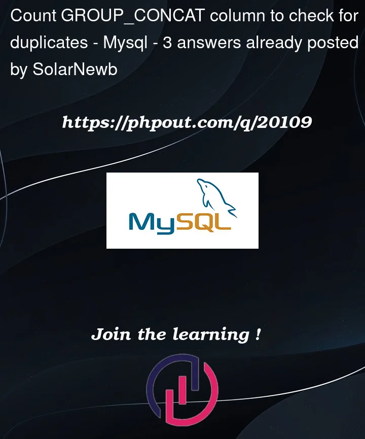 Question 20109 in Mysql