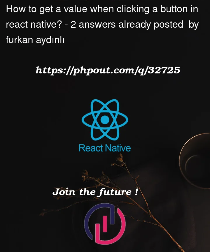 Question 32725 in React native