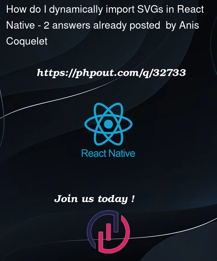 Question 32733 in React native