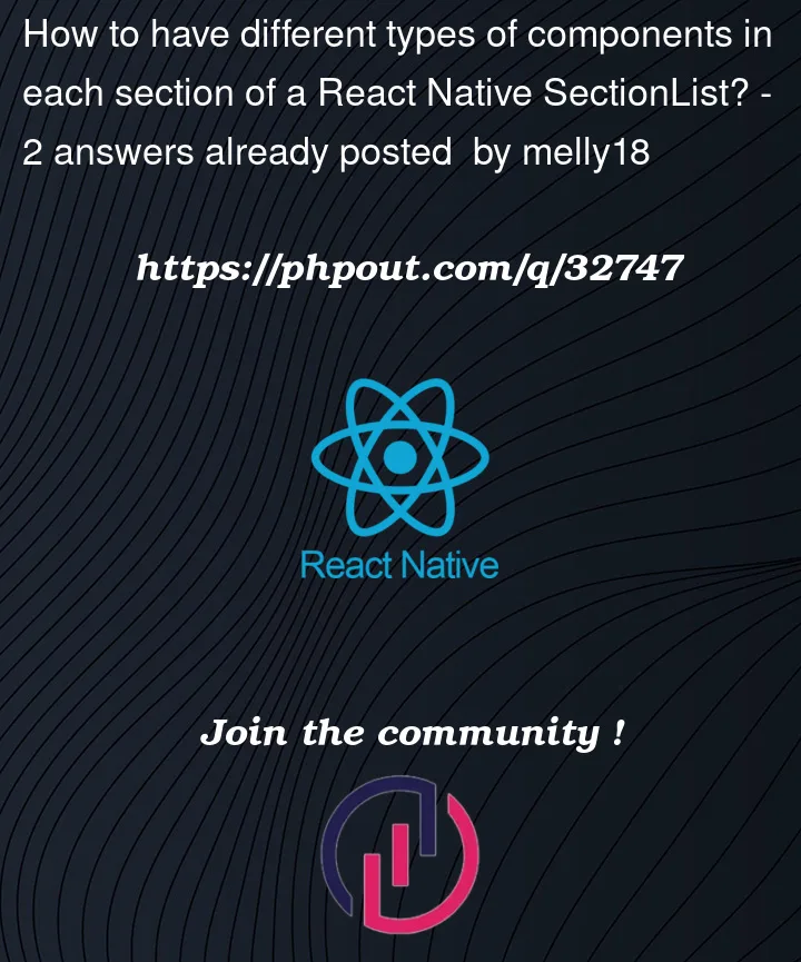 Question 32747 in React native