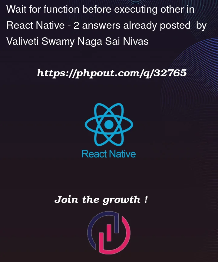 Question 32765 in React native