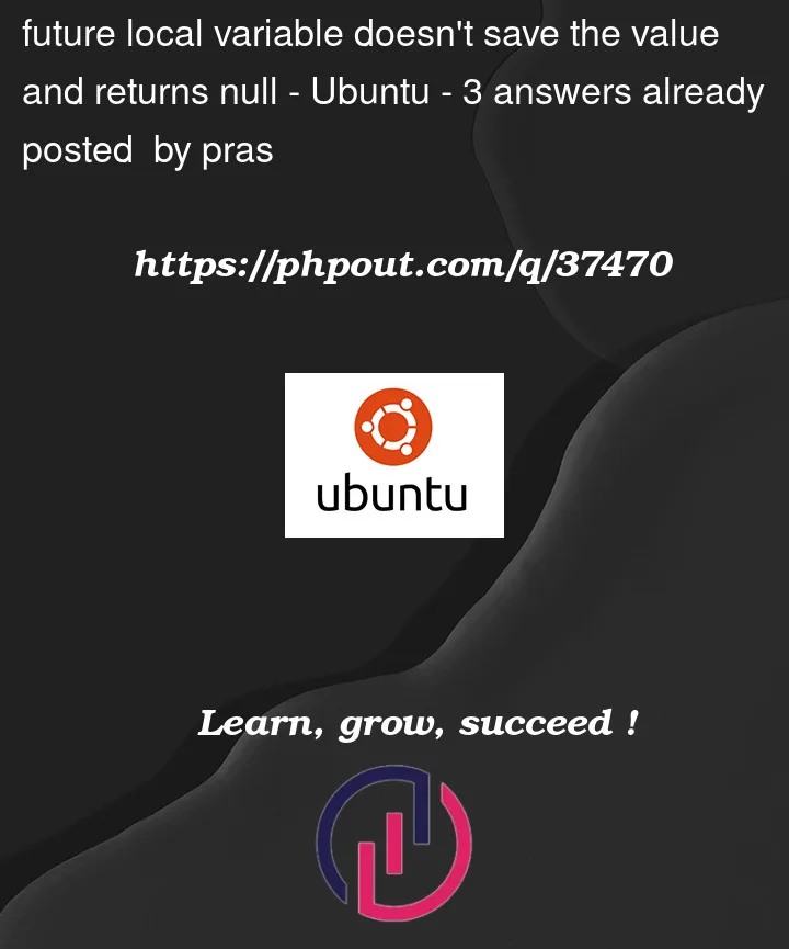 Question 37470 in Ubuntu